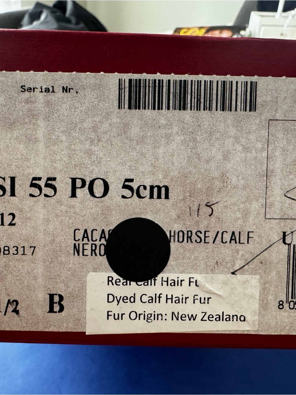 Salvatore Ferragamo SUSI Calf Hair Fur US 6.5B - Picture 7 of 7